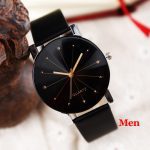 Femmes montres à Quartz Relogio Masculinos mode cadran temps hommes horloge en cuir robe ronde Case heure amoureux montre Bayan Kol Saat