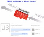 SAMSUNG EVO + Micro SD 32G SDHC 80 mo/s Grade Class10 carte mémoire C10 UHS-I TF/SD cartes Trans Flash SDXC 64 go 128 go pour l'expédition