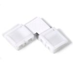 4Pin Led connecteur de bande L/T/X forme sans soudure connecteur adaptateur pour SMD 3528/2835 LED couleur simple LED bande lumineuse 10 pièces