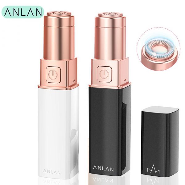Electric Epilator Painless Hair Removal Trimmer Portable Lipstick Shaver Razor Shaver Face Hair Female Epilator Women Eyebrow