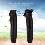 Portable Rechargeable tondeuse à cheveux électrique sans fil Mini tondeuse à cheveux Pro coupe de cheveux barbe Trimer pour hommes barbier 4041