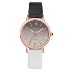 Femmes Gradient arc-en-ciel conception Montre de luxe de mode de haute qualité en cuir bande Quartz robe montres 2019 Montre Femme chaude F4