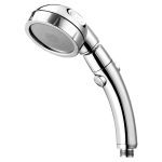Pomme de douche à économie d'eau réglable | Pomme de douche rotative à 360 degrés pomme de douche à pression d'eau 3 modes, pomme de douche avec 6
