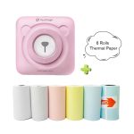 Photo Pocket Mini Thermal Printer Peripage A6 200 dpi 58mm Thermal Bluetooth Protable Mobile Receipt Phone Printer Android iOS