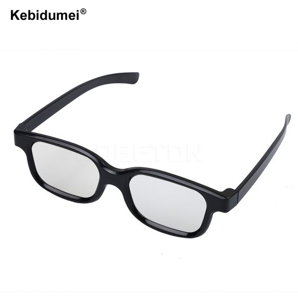 Kebidumei universel TV lunettes polarisées 3D mode lunettes lunettes de soleil Style pour Samsung Smart TV pour LG pour Sony pour Sharp TV