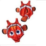 Maillot de bain 2 pièces pour petite fille | Poisson rouge, Costume + chapeau de bain, nouvelle offre spéciale, mignonne, 2019