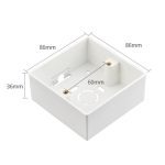Ue UK allemagne france 1 2 3 Gang 1 2 voies | Interrupteur domestique type 86, interrupteur mural avec led miroir en acier inoxydable brossé