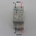 Din rail automatique 1 pièce 40A 230V | Remontage de tension et de sous-tension, dispositif de protection, relais de protection