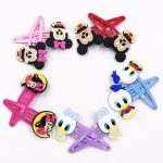 Bande élastique en Nylon 10 pièces Mickey Minnie Daisy | Cheveux, bande élastique pour cheveux, bandeau pour enfants, accessoires pour cheveux, bande de cheveux de fille, gomme pour cheveux de dessin animé