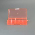 1 pièces multifonctionnel haute résistance 13*6*3 cm avec résistance Visible transparente en plastique leurre de pêche matériel de pêche boîte à appâts