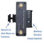 Encodeur vidéo H.265 HEVC H.264 wifi SDI encodeur de diffusion en continu émetteur SDI encodeur de diffusion en direct sans fil iptvOBS/vMix/Wirecast