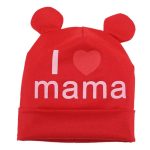 Nouveau printemps automne bébé chapeau mignon oreille coton filles casquette écharpe infantile chapeaux doigt amour enfants garçons bonnet tricoté hiver enfants chapeau