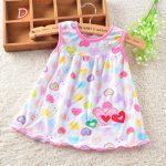Robes a-ligne sans manches vêtements de sport Mini princesse robe mignonne coton bébé 0-24 mois fille robe