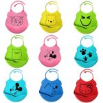 Bavoirs imperméable en Silicone pour bébé | Nouveau Design, couverture pour bébé, serviette pour bébé, nouveau modèle de dessin animé, tabliers imperméables, bavoirs pour bébé