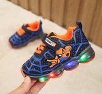 Garçons Sneaker filles Spiderman enfants chaussures Led avec lumières Sneaker 2020 printemps automne chaussures enfants enfant en bas âge bébé fille chaussures