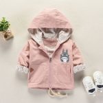 Manteau cptton décontracté printemps-automne | Nouveau-né, bébés garçons et filles, vêtements à capuche, hauts