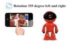 S2 IP caméra Robot 1080 P HD WIFI sans fil PTZ Audio bidirectionnel P2P Onvif Vision nocturne réseau bébé moniteur caméra de sécurité