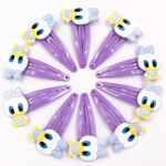 Bande élastique en Nylon 10 pièces Mickey Minnie Daisy | Cheveux, bande élastique pour cheveux, bandeau pour enfants, accessoires pour cheveux, bande de cheveux de fille, gomme pour cheveux de dessin animé