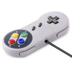 Contrôleur USB manette 2 pièces Super contrôleur de jeu SNES USB classique manette de jeu pour framboise pi