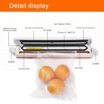SaengQ électrique scellant sous vide Machine d'emballage pour la cuisine à la maison, y compris 15 pièces