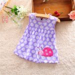 Robes a-ligne sans manches vêtements de sport Mini princesse robe mignonne coton bébé 0-24 mois fille robe