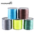 Angryfish 9 Strands Weaves Braided 500M/547YD Fishing Line Super Strong PE Line 15LB-70LB Braided Fishing Thread