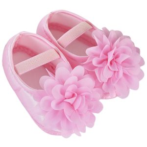 SAGACE-chaussures de marche en mousseline de soie | Bande élastique solide, confortable, Design antidérapant, pour bébés filles, nouveau-né, 20190319