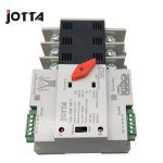 Jotta-commutateur de transfert automatique | 110V/220V Mini ATS, commutateur de transfert automatique, commutateurs électriques, double commutateur d'alimentation