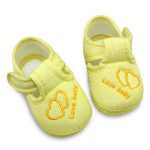 Chaussures en coton pour bébés | Jolies chaussures de bébé, semelle souple, avec boucle, pour bébés filles et garçons, pour les premiers marcheurs