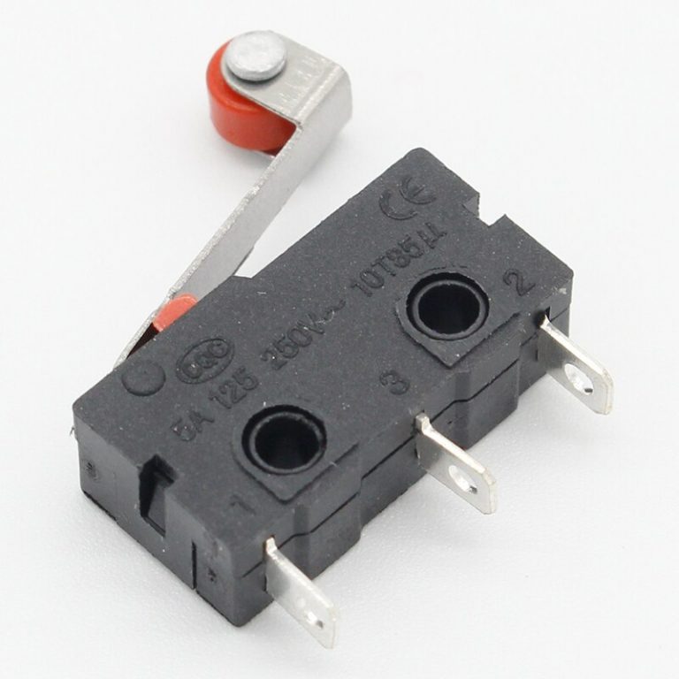 Lot 35 Micro Interrupteurs Fin De Course Levier Galet Rouge - AC 250V 5A SPDT