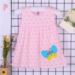 Robes a-ligne sans manches vêtements de sport Mini princesse robe mignonne coton bébé 0-24 mois fille robe
