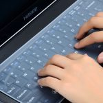 Imperméable à l'eau portable clavier film de protection 15 ordinateur portable clavier couverture 15.6 17 14 ordinateur portable clavier couverture anti-poussière film silicone