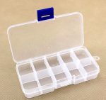 1 pièces multifonctionnel haute résistance 13*6*3 cm avec résistance Visible transparente en plastique leurre de pêche matériel de pêche boîte à appâts