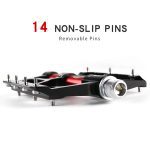 Flat Bike Pedals MTB Road 3 Sealed Bearings Bicycle Pedals Mountain Bike Pedals Wide Platform pedales bicicleta mtb accessories