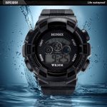 2020 HONHX hommes montres 30M étanche enfants garçons numérique LED montre de sport enfants alarme Date montre cadeau Relogio Masculino