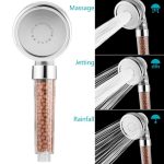 VIP link 3 fonction réglable Jetting pomme de douche salle de bain haute pression eau poche économie filtre SPA pommes de douche avec boîte