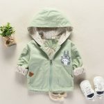 Manteau cptton décontracté printemps-automne | Nouveau-né, bébés garçons et filles, vêtements à capuche, hauts