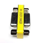 MINI adaptateur de changeur de sexe Com d-sub à mâle femelle VGA connecteur 15pin