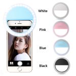 Selfie anneau téléphone portable pince lentille lumière lampe Litwod Led ampoules d'urgence batterie sèche pour appareil Photo bien Smartphone beauté