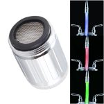 Buse de robinet lumineux RGB 7 couleurs | Changement de température clignotante, robinet aérateur économie d'eau, cuisine accessoires de salle de bains