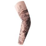 Manchon chauffe-bras Protection soleil, séchage rapide, estival, respirant en 3D avec tatouage, 1 pièce