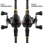 LINNHUE BF2000 Baitcasting Reel High Speed 7.2:1 Gear Ratio 12+1BB Fresh/Saltwater Magnetic Brake System Ultralight Fishing Reel