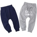 Vêtements de printemps automne pour enfants | Sarouel, pantalon en coton style hibou, à la mode, pour garçons et filles