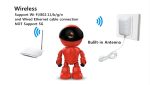 S2 IP caméra Robot 1080 P HD WIFI sans fil PTZ Audio bidirectionnel P2P Onvif Vision nocturne réseau bébé moniteur caméra de sécurité