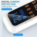 8 Ports Quick Charge 3.0 USB Charger For Android iPhone Adapter 18W PD 3.0 Phone Tablet Fast Charger For xiaomi huawei samsung