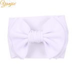 2020 nouveauté grand 7 "cheveux nœuds bandeau gaufre tissu élastique bandes de cheveux bricolage filles cheveux accessoires accessoires de mode