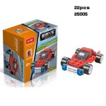 Mini transport réservoir avion voiture éducatif assemblé modèles blocs de construction compatibles petites briques jouets pour enfants