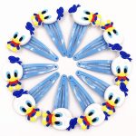 Bande élastique en Nylon 10 pièces Mickey Minnie Daisy | Cheveux, bande élastique pour cheveux, bandeau pour enfants, accessoires pour cheveux, bande de cheveux de fille, gomme pour cheveux de dessin animé