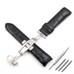 Accessoires de montre bracelet en cuir pour Tissot bracelet 22mm23mm24mm1853 bibliothèque T035 hommes en cuir noir T610028591 montre hommes bracelet