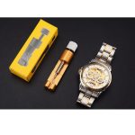 Outils de montre Kit d'outils de réparation de montre professionnelle pièces de rechange pour bracelets de montre décapant horloger outils pièces horloge gereeds 10